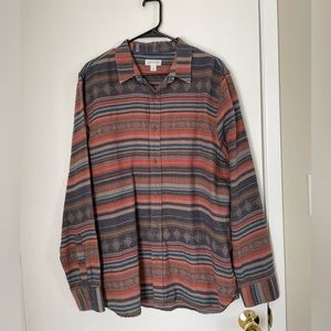 Aztec Flannel Warm Long Sleeve | Sun & Stone